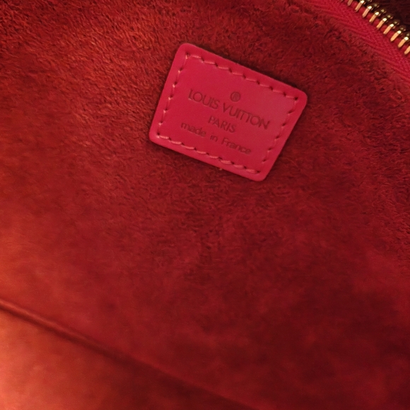 Louis Vuitton Red Epi Solferino 45 - Picture 11 of 12